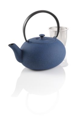 Teavana Blue Fuku Japanese Cast Iron Teapot